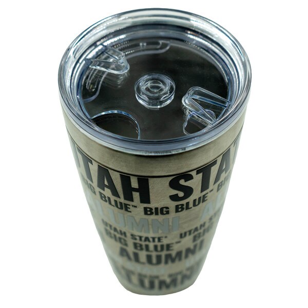 Alumni Stainless Steel Tumbler Utah State 20 Oz.